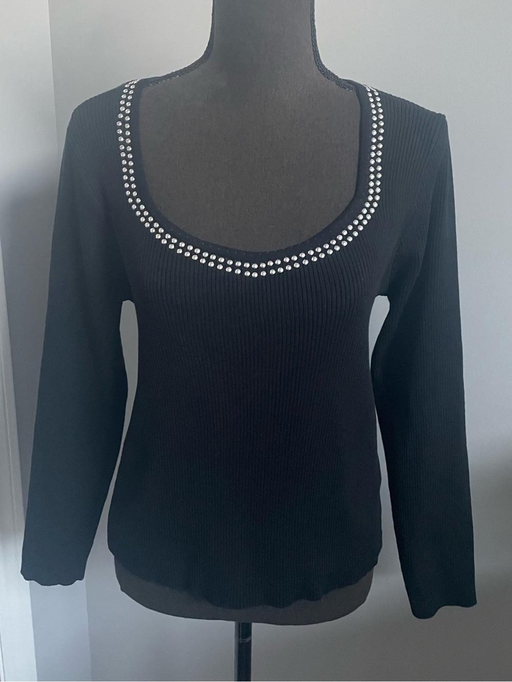 Nanette Lepore Ribbed Sweater